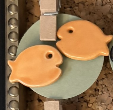 Big Goldfish Earrings