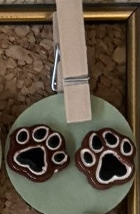 Big Paw Earrings