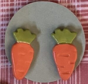 Carrot Earrings