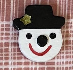 Frosty Head Pin (Matt)
