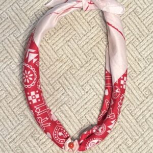 Pink Minnie Bow Bandana
