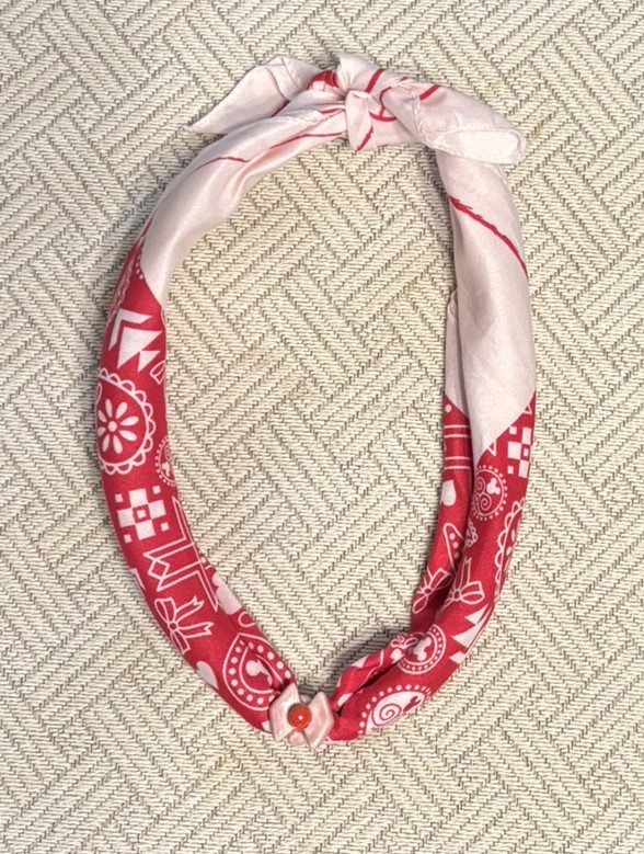 Pink Minnie Bow Bandana