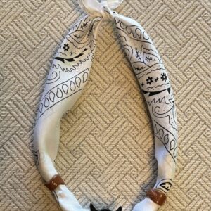 Rodeo Bandana White