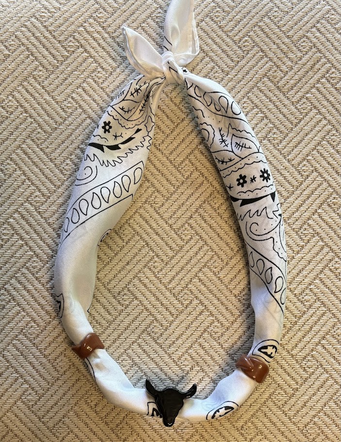 Rodeo Bandana White