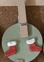 Santa Stocking Earrings 2