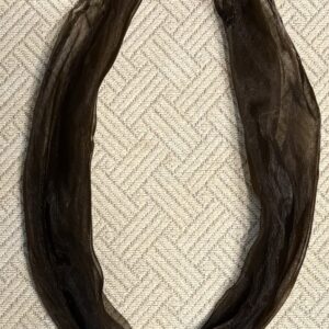 Sheer Brown Cow Scarf