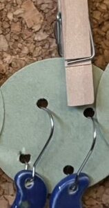 Small Moon Drop Earrings