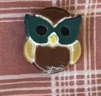 Small Owl Pin