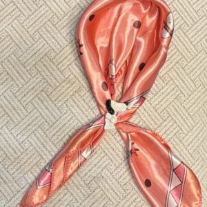 Snoopy in Pink Silky Scarf