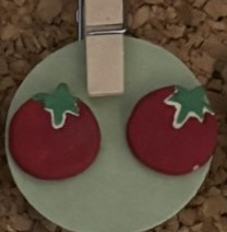 Tomato Earrings (Matt)2