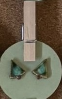 Triangle Christmas Tree Earrings2